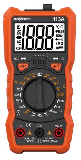 Мультиметр RICHMETERS RM113A Мультиметр RICHMETERS RM113A