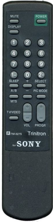  SONY RM-827S