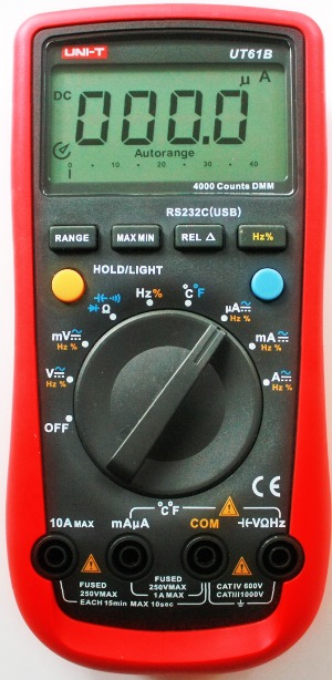 Мультиметр UT61B Мультиметр UT61B