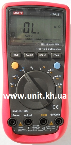 Мультиметр UT61E Мультиметр UT61E
