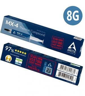 Термопаста Arctic Cooling MX-4 8 грамм Термопаста Arctic Cooling MX-4 8 грамм