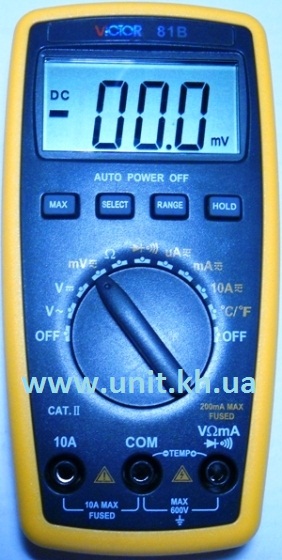 Мультиметр VC81B Мультиметр VC81B