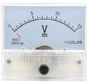 Аналоговый вольтметр 15V Аналоговый вольтметр 15V